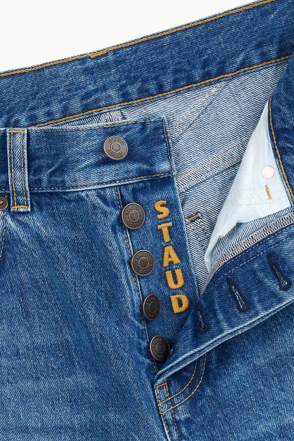 TEDDY STRAIGHT JEAN VINTAGE WASH - STAUD for sale