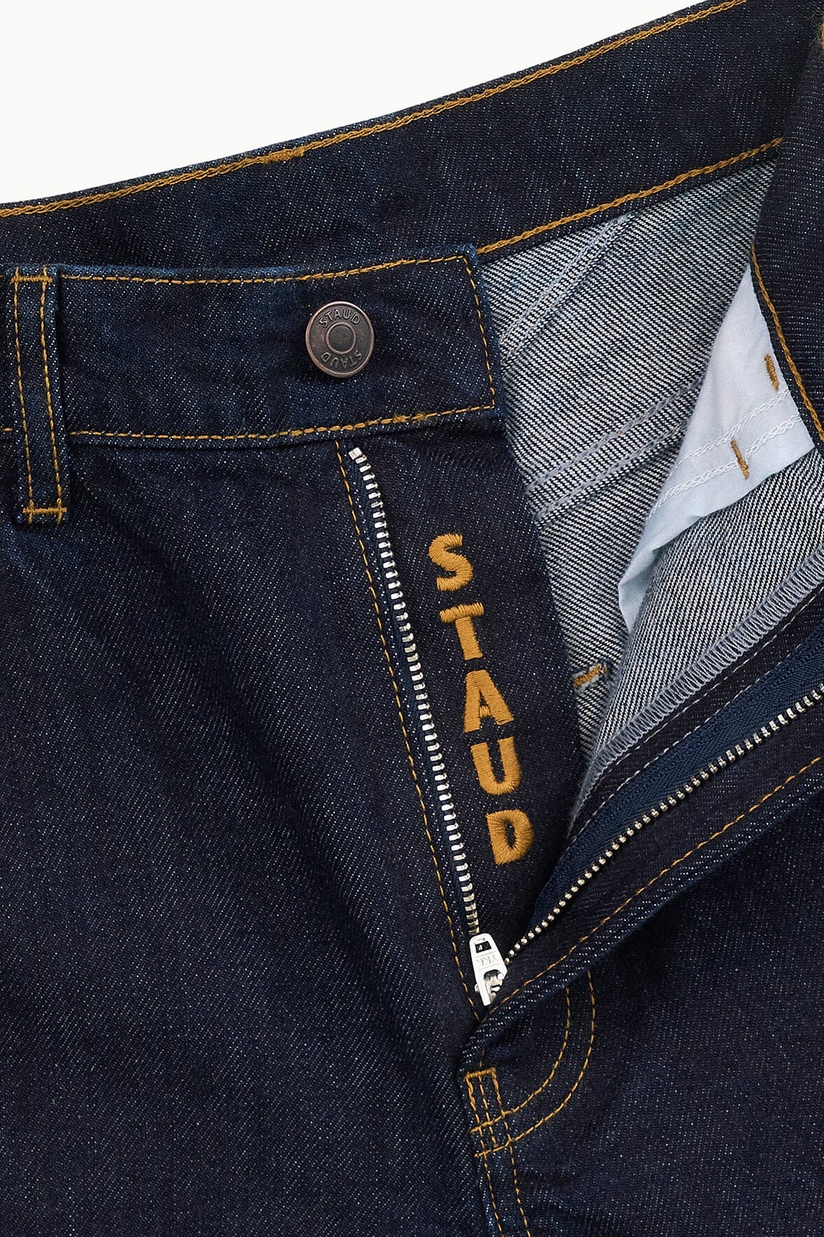LEO HIGH RISE JEAN INDIGO - STAUD US