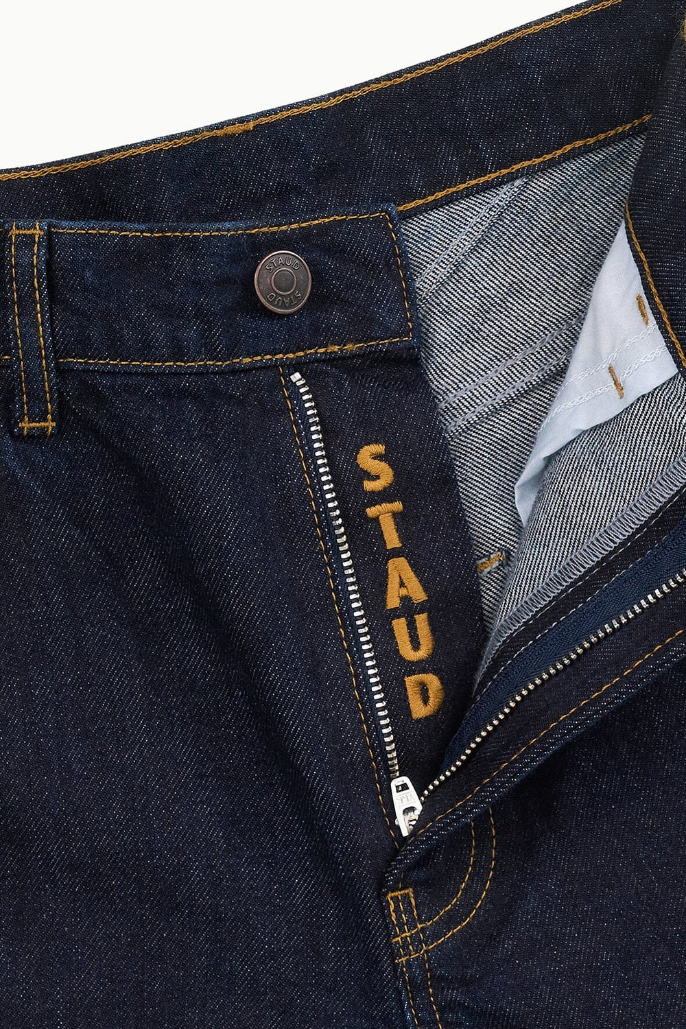 LEO HIGH RISE JEAN INDIGO - STAUD US