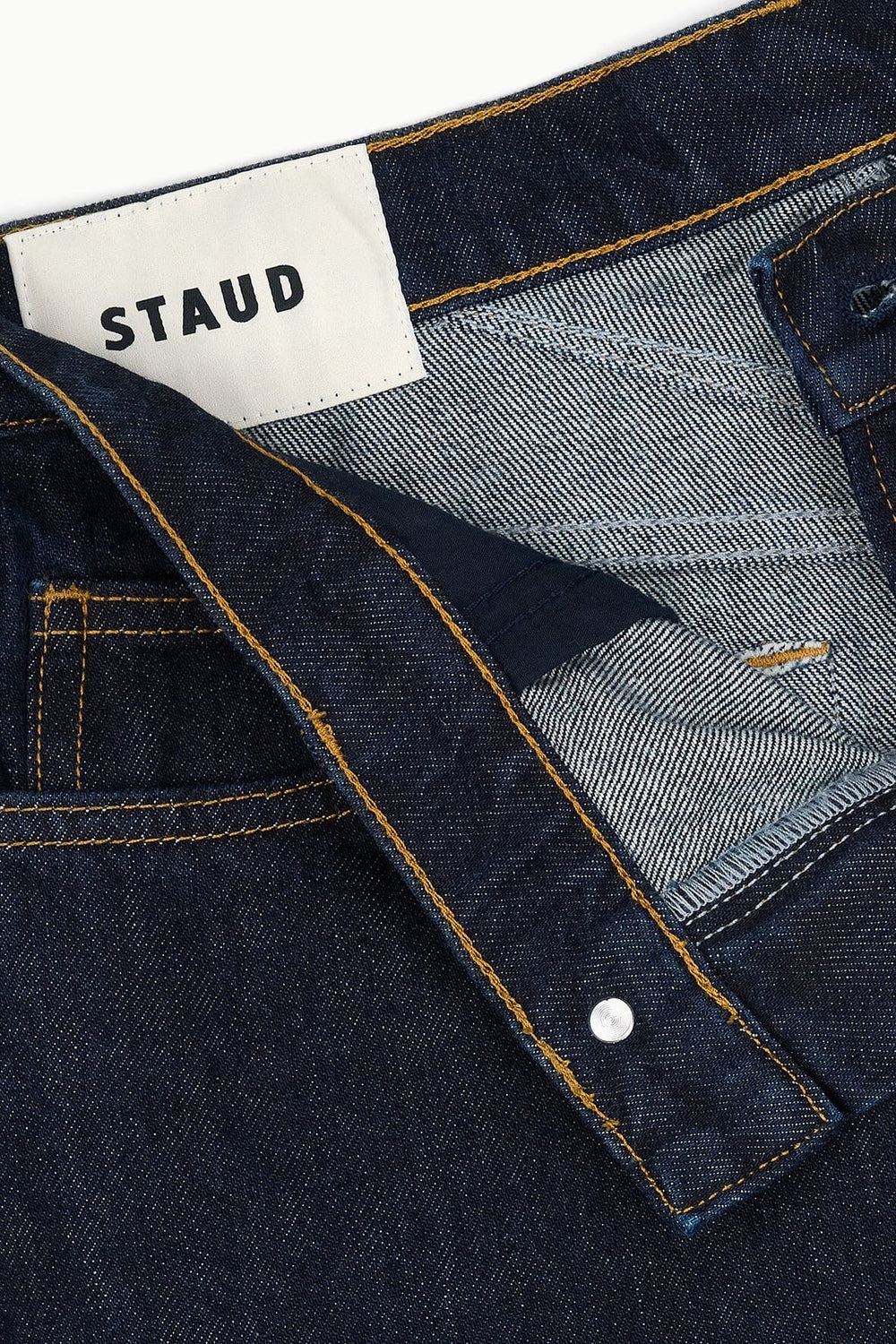 LEO HIGH RISE JEAN INDIGO - STAUD US