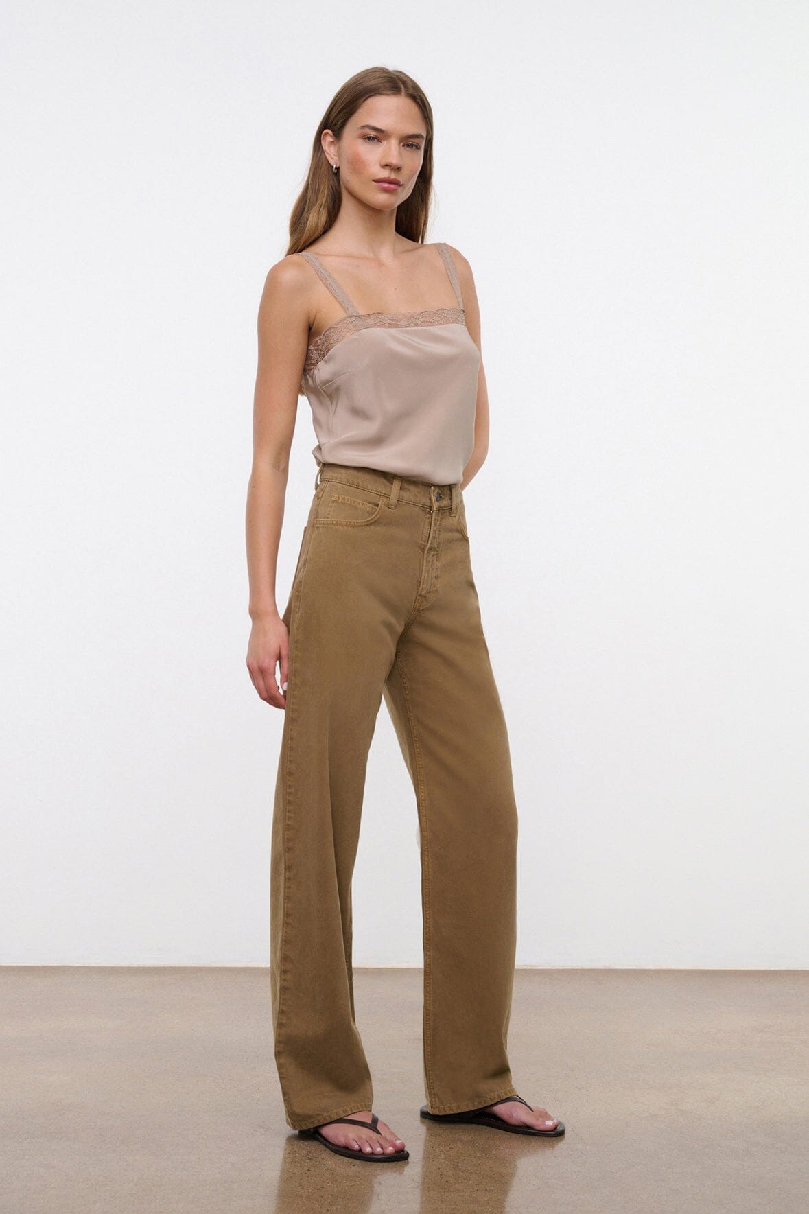 LEO HIGH RISE JEAN PORTOBELLO - STAUD US