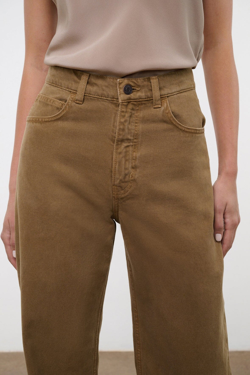 LEO HIGH RISE JEAN PORTOBELLO - STAUD US