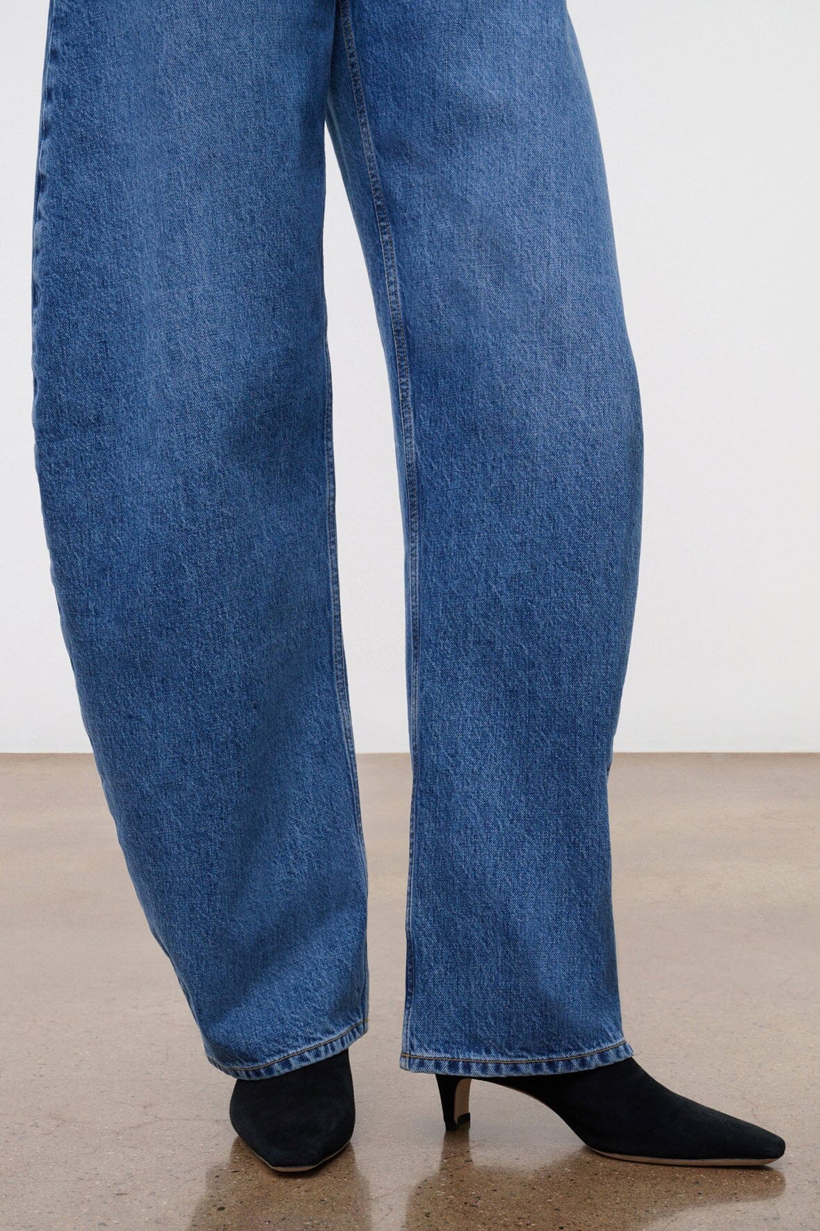 JACKSON BARREL JEAN VINTAGE WASH - STAUD sale