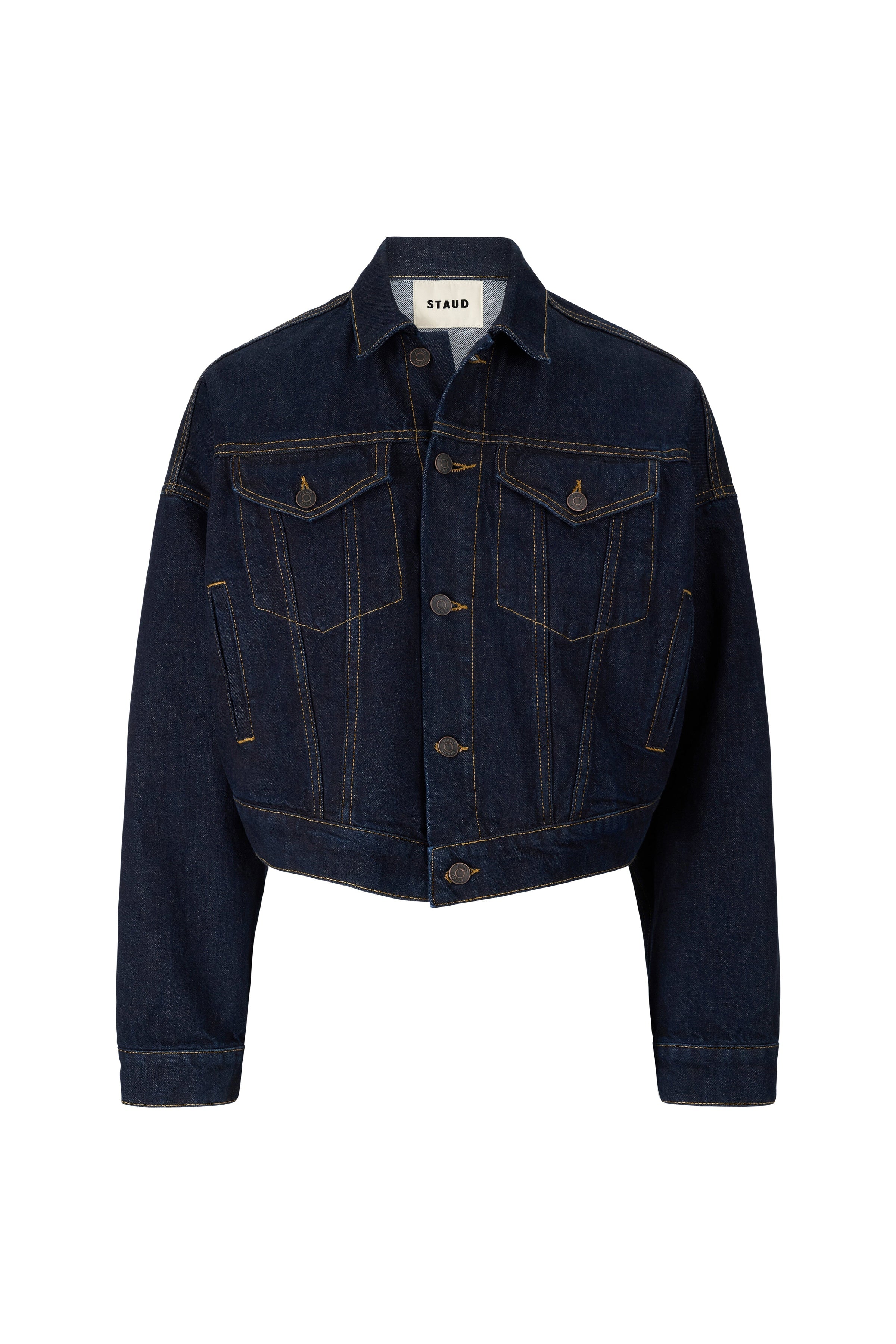 GLEN DENIM JACKET INDIGO - STAUD outlet