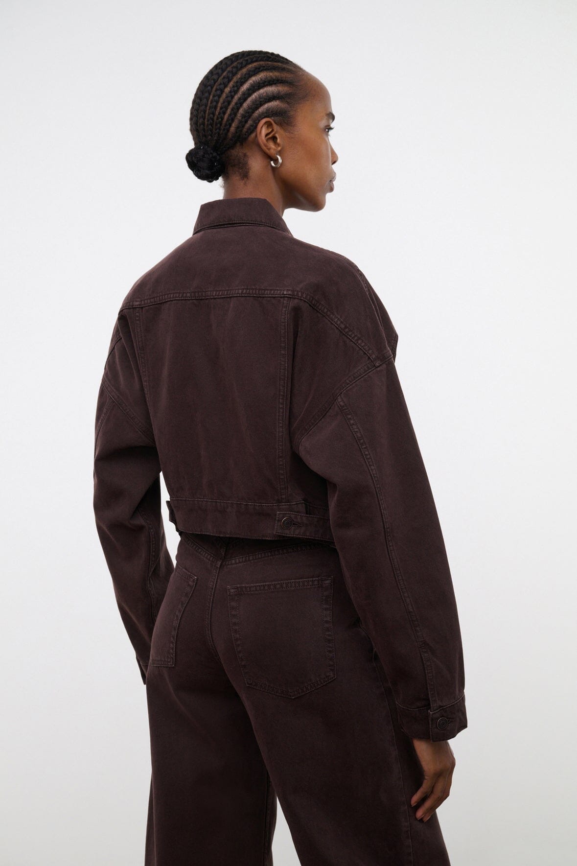 GLEN DENIM JACKET EARTH - STAUD near me