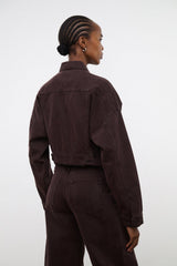GLEN DENIM JACKET EARTH - STAUD near me