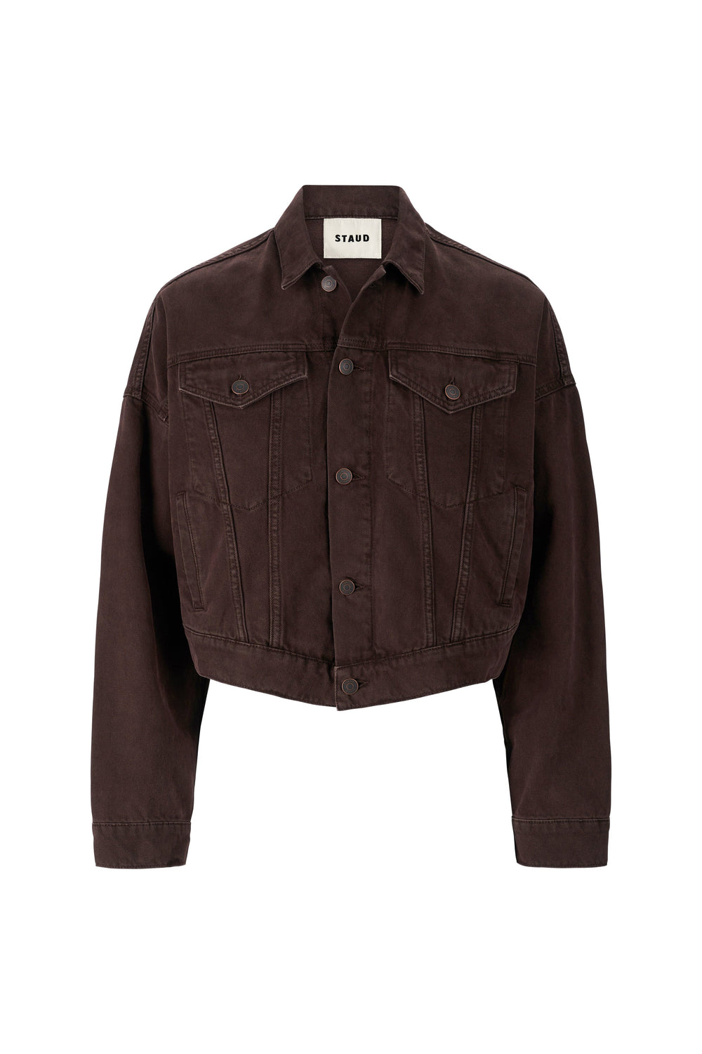 GLEN DENIM JACKET EARTH - STAUD near me