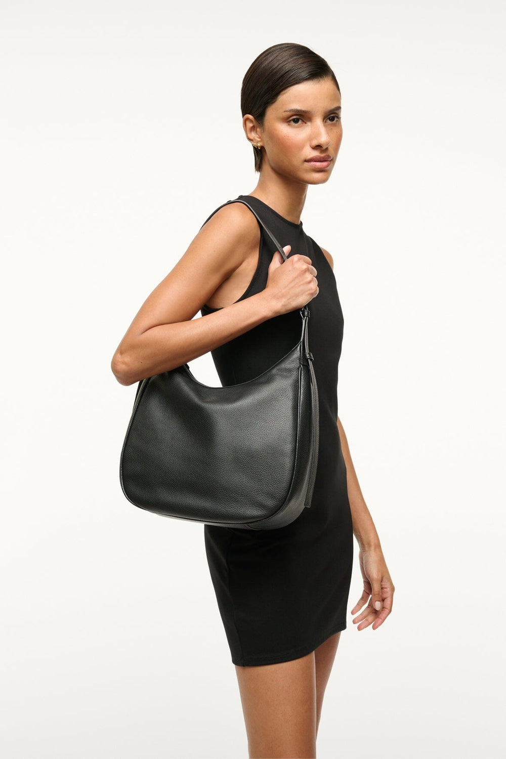 PINE HOBO BLACK - STAUD sale