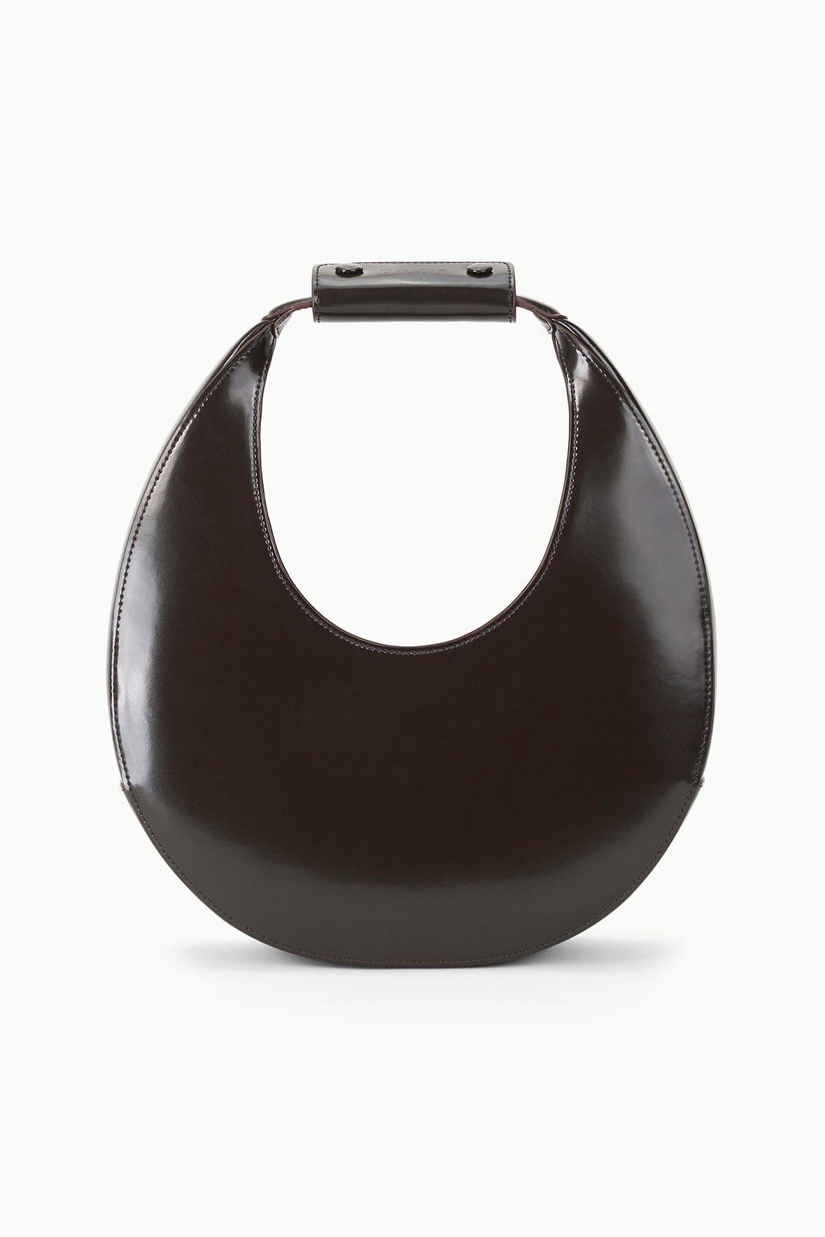 MOON TOTE BAG ESPRESSO LEATHER - STAUD near me