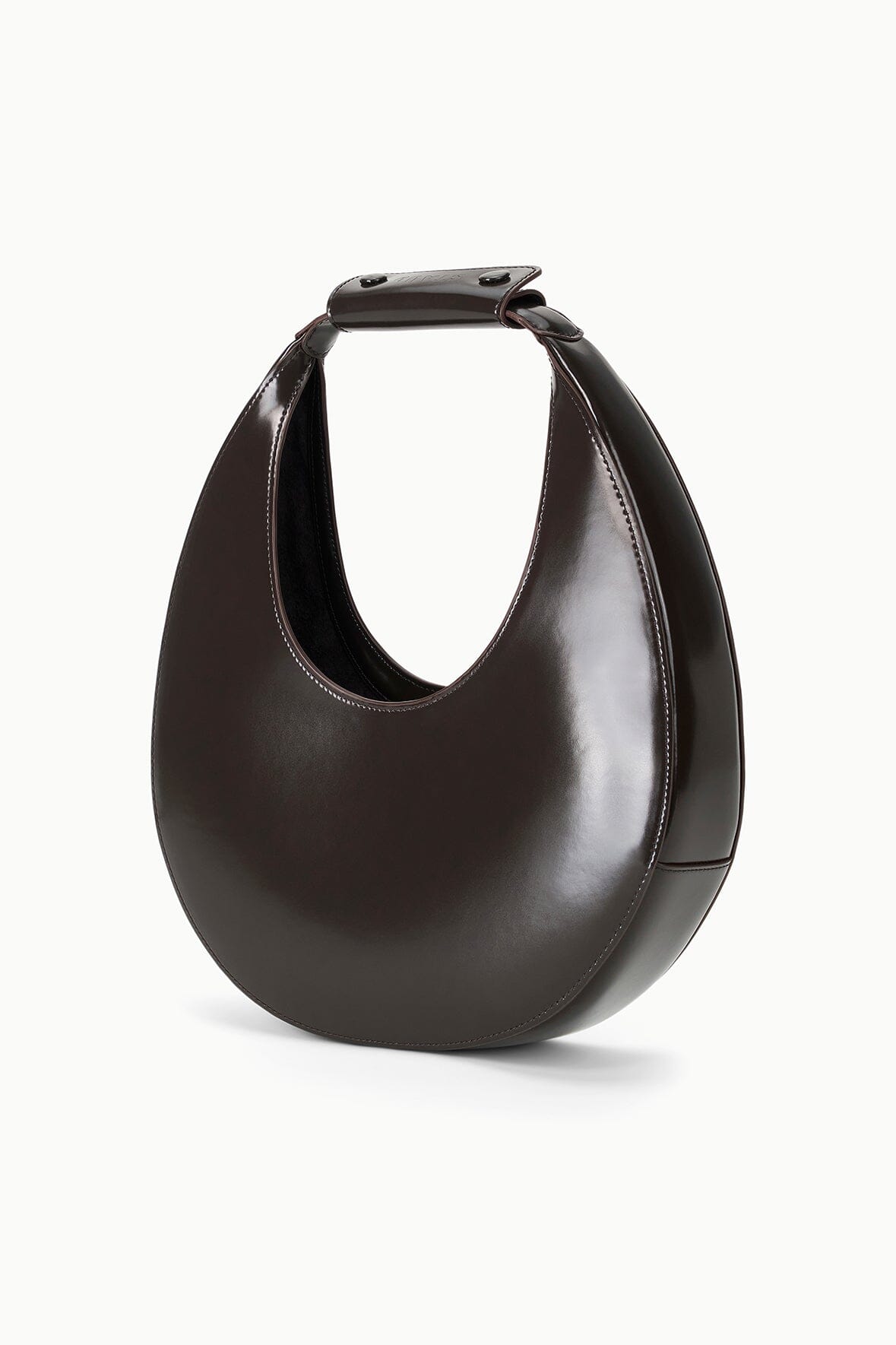 MOON TOTE BAG ESPRESSO LEATHER - STAUD near me