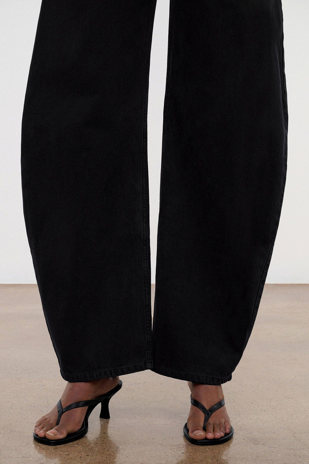 JACKSON BARREL JEAN BLACK - STAUD sale