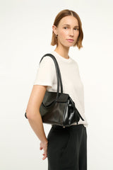 MAUDE SHOULDER BAG BLACK - STAUD outlet