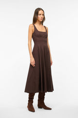 WELLS DRESS EARTH - STAUD sale