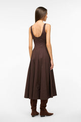 WELLS DRESS EARTH - STAUD sale