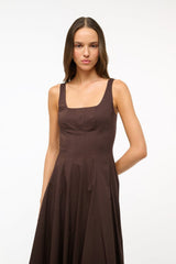 WELLS DRESS EARTH - STAUD sale