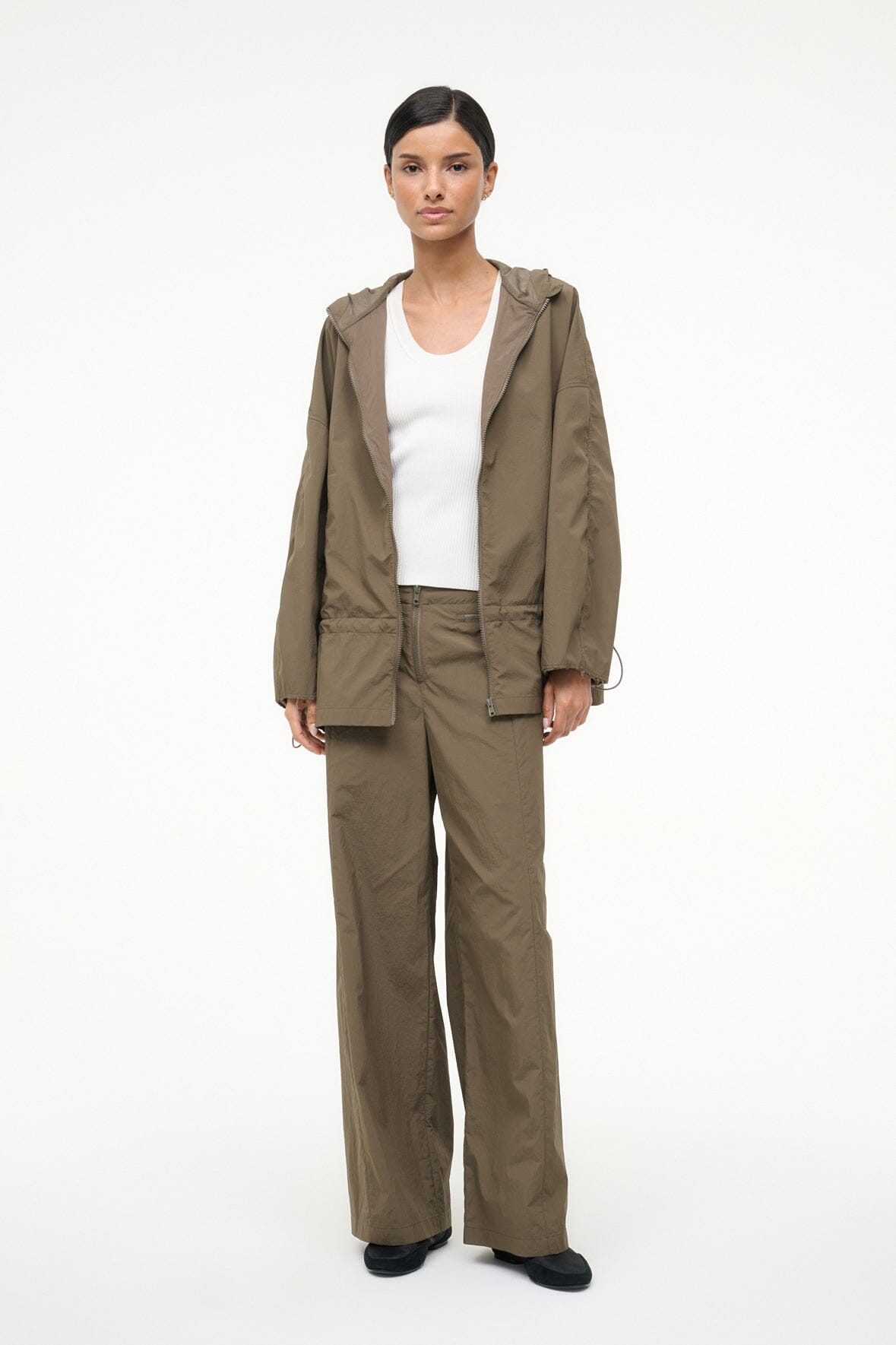 GONDOLA JACKET TRUFFLE - STAUD US