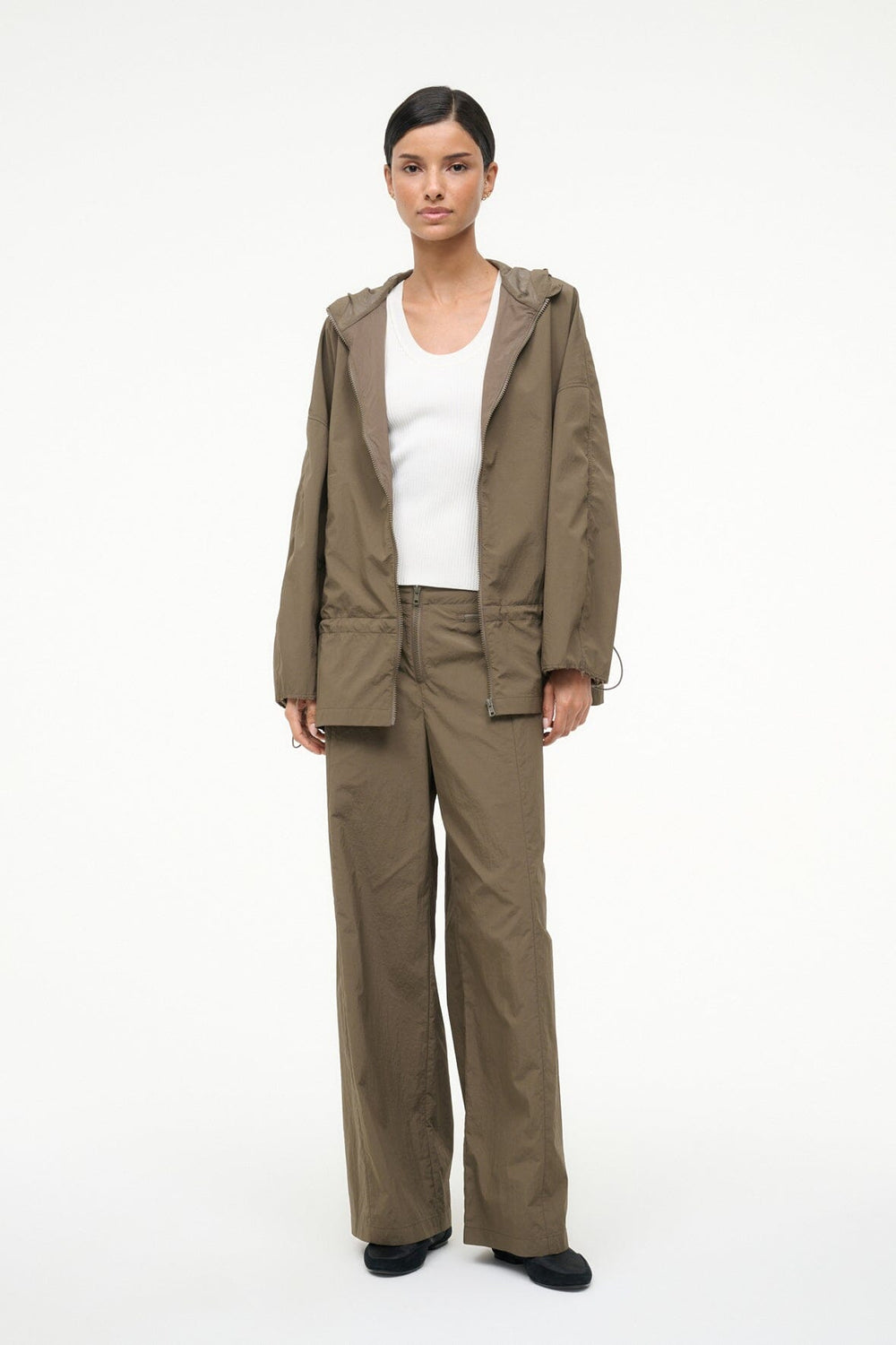 GONDOLA JACKET TRUFFLE - STAUD US