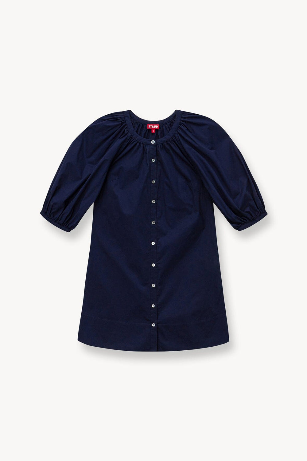 MINI VINCENT DRESS NAVY - STAUD for sale
