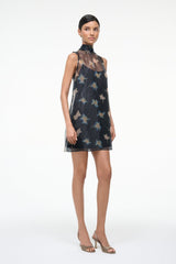 ALBEE MINI DRESS BOTANICAL SHADOWS - STAUD near me