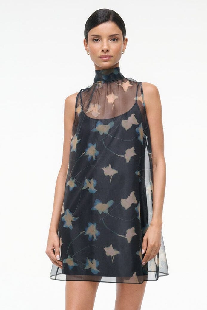 ALBEE MINI DRESS BOTANICAL SHADOWS - STAUD near me