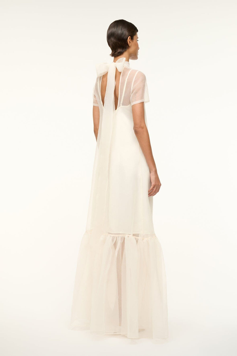 CALLUNA DRESS WHITE - STAUD sale