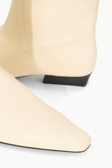 WALLY FLAT BOOT CREAM - STAUD outlet