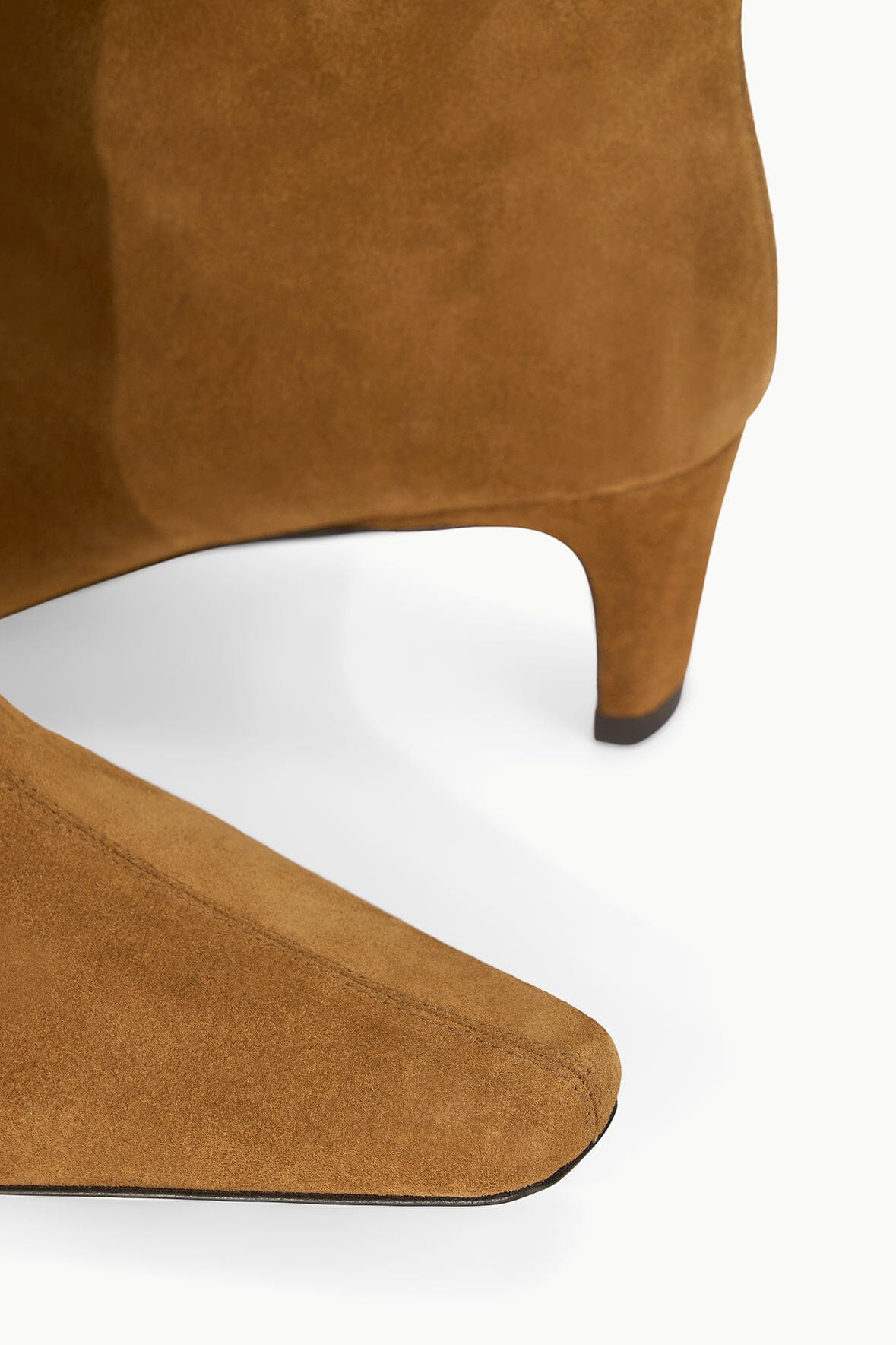 WIDE SHAFT WALLY BOOT TAN SUEDE - STAUD online