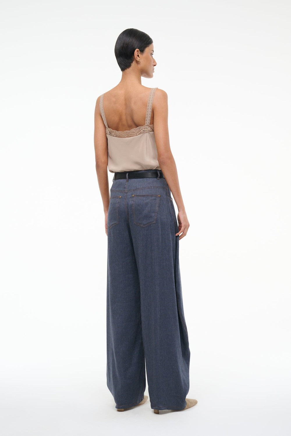 HARRISON PANT CHAMBRAY - STAUD near me