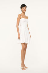 WYLIE MINI DRESS WHITE - STAUD near me