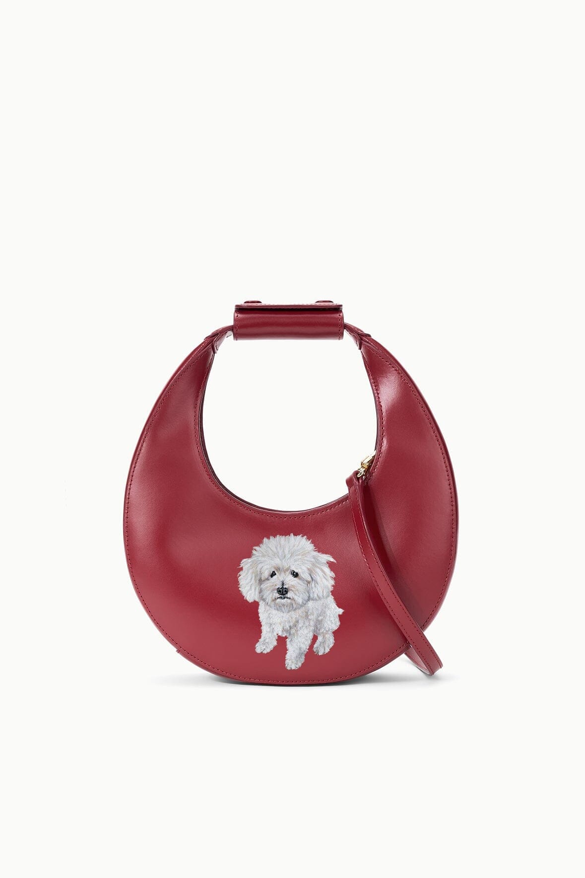 CUSTOM MINI MOON BAG BLACK - STAUD outlet